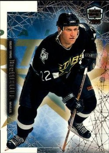 #65 Brett Hull - Dallas Stars - 1999-00 Pacific Dynagon Ice Hockey