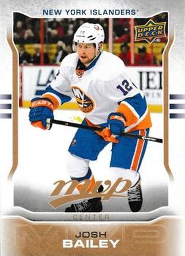 #65 Josh Bailey - New York Islanders - 2014-15 Upper Deck MVP Hockey