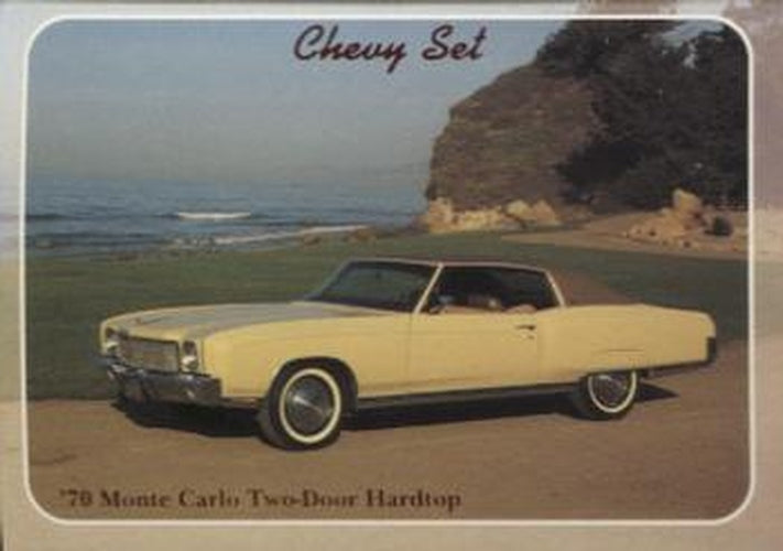 #65 70 Monte Carlo Two-Door Hardtop - 1992 Collect-A-Card Chevy