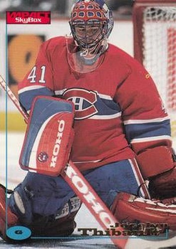 #65 Jocelyn Thibault - Montreal Canadiens - 1996-97 SkyBox Impact Hockey
