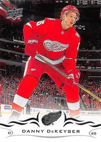 #65 Danny DeKeyser - Detroit Red Wings - 2018-19 Upper Deck Hockey