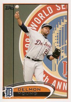 #65 Delmon Young - Detroit Tigers - 2012 Topps Baseball