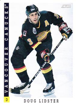 #65 Doug Lidster - Vancouver Canucks - 1993-94 Score Canadian Hockey