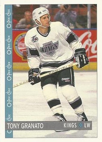 #65 Tony Granato - Los Angeles Kings - 1992-93 O-Pee-Chee Hockey