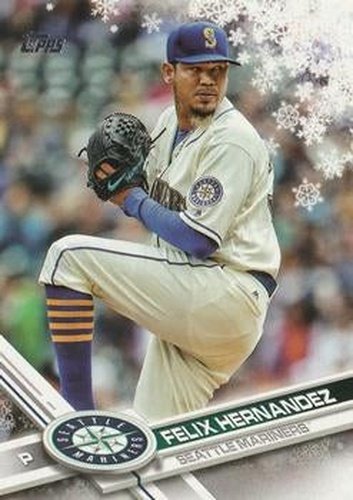 #HMW65 Felix Hernandez - Seattle Mariners - 2017 Topps Holiday Baseball