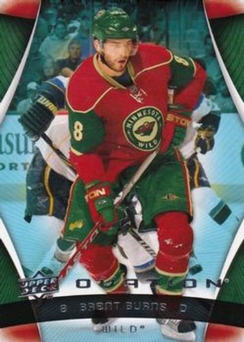#65 Brent Burns - Minnesota Wild - 2009-10 Upper Deck Ovation Hockey