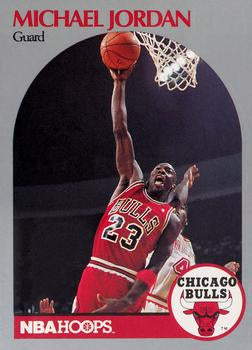 #65 Michael Jordan - Chicago Bulls - 1990-91 Hoops Basketball