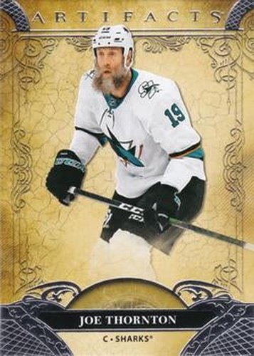 #65 Joe Thornton - San Jose Sharks - 2020-21 Upper Deck Artifacts Hockey