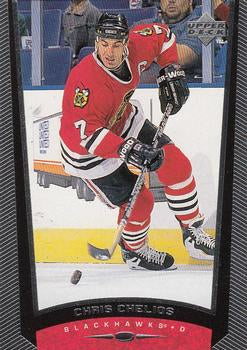 #65 Chris Chelios - Chicago Blackhawks - 1998-99 Upper Deck Hockey