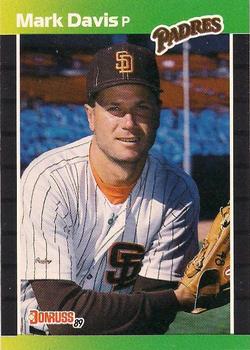 #65 Mark Davis - San Diego Padres - 1989 Donruss Baseball
