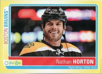 #S-NH Nathan Horton - Boston Bruins - 2013-14 O-Pee-Chee Hockey - Stickers