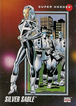 #65 Silver Sable - 1992 Impel Marvel Universe