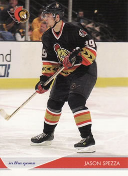 #65 Jason Spezza - Ottawa Senators - 2003-04 In The Game Toronto Star Hockey
