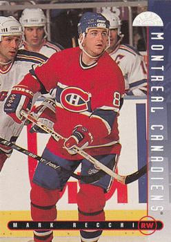 #65 Mark Recchi - Montreal Canadiens - 1995-96 Leaf Hockey