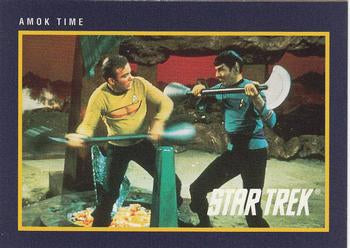#65 Amok Time - 1991 Impel Star Trek 25th Anniversary
