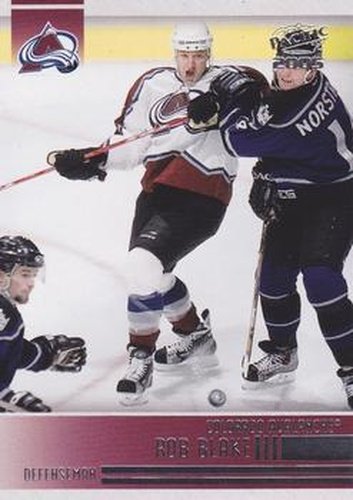 #65 Rob Blake - Colorado Avalanche - 2004-05 Pacific Hockey