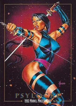 #65 Psylocke - 1992 SkyBox Marvel Masterpieces