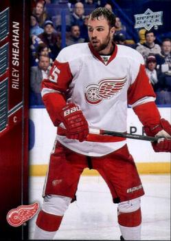 #65 Riley Sheahan - Detroit Red Wings - 2015-16 Upper Deck Hockey