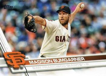 #65a Madison Bumgarner - San Francisco Giants - 2017 Topps Baseball