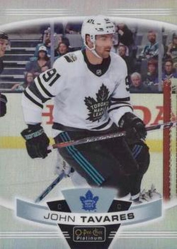 #65b John Tavares - Toronto Maple Leafs - 2019-20 O-Pee-Chee Platinum Hockey