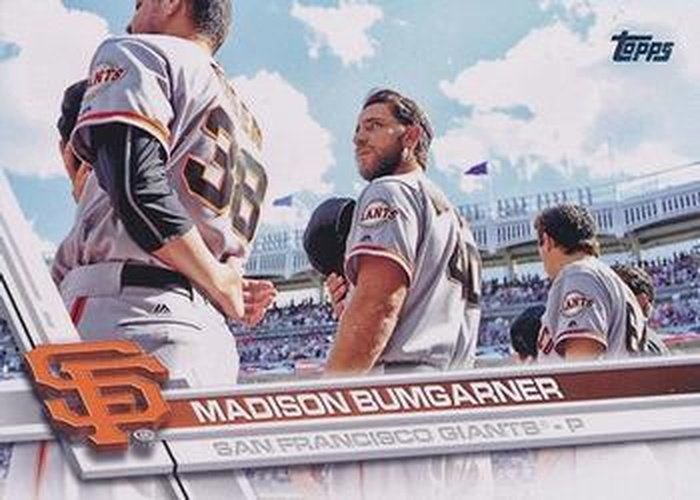 #65b Madison Bumgarner - San Francisco Giants - 2017 Topps Baseball