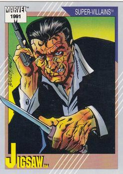 #66 Jigsaw - 1991 Impel Marvel Universe Series II