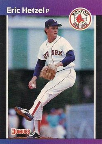 #660 Eric Hetzel - Boston Red Sox - 1989 Donruss Baseball