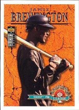 #660 Jamie Brewington - San Francisco Giants - 1996 Collector's Choice Baseball