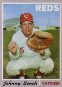 #660 Johnny Bench - Cincinnati Reds - 1970 Topps Baseball