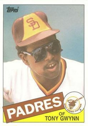#660 Tony Gwynn - San Diego Padres - 1985 Topps Baseball