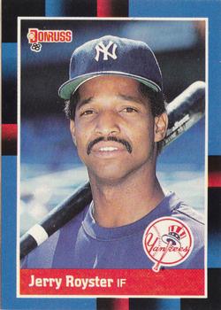 #660 Jerry Royster - New York Yankees - 1988 Donruss Baseball
