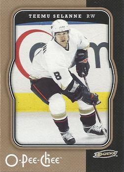 #3 Teemu Selanne - Anaheim Ducks - 2007-08 O-Pee-Chee Hockey