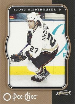 #8 Scott Niedermayer - Anaheim Ducks - 2007-08 O-Pee-Chee Hockey