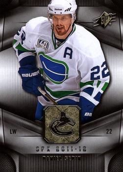 #10 Daniel Sedin - Vancouver Canucks - 2011-12 SPx Hockey