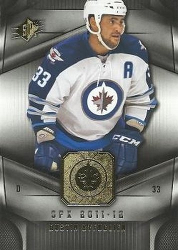 #1 Dustin Byfuglien - Winnipeg Jets - 2011-12 SPx Hockey