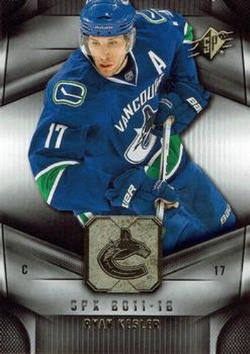 #8 Ryan Kesler - Vancouver Canucks - 2011-12 SPx Hockey