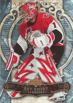 #12 Ray Emery - Ottawa Senators - 2007-08 Upper Deck Artifacts Hockey