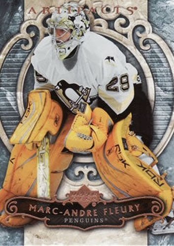 #17 Marc-Andre Fleury - Pittsburgh Penguins - 2007-08 Upper Deck Artifacts Hockey