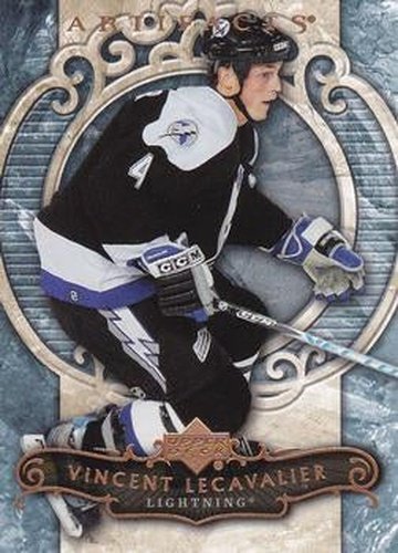 #22 Vincent Lecavalier - Tampa Bay Lightning - 2007-08 Upper Deck Artifacts Hockey