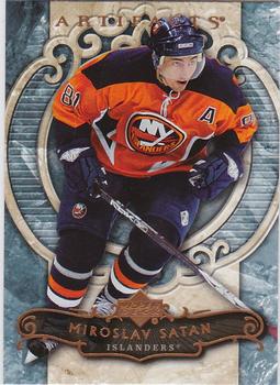 #27 Miroslav Satan - New York Islanders - 2007-08 Upper Deck Artifacts Hockey