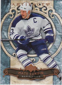 #28 Mats Sundin - Toronto Maple Leafs - 2007-08 Upper Deck Artifacts Hockey