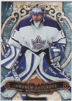 #29 Andrew Raycroft - Toronto Maple Leafs - 2007-08 Upper Deck Artifacts Hockey
