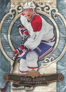 #32 Saku Koivu - Montreal Canadiens - 2007-08 Upper Deck Artifacts Hockey