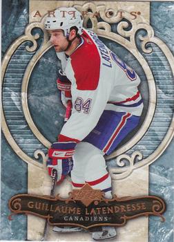 #33 Guillaume Latendresse - Montreal Canadiens - 2007-08 Upper Deck Artifacts Hockey
