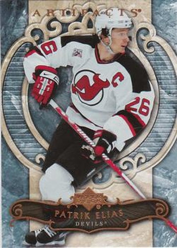 #6 Patrik Elias - New Jersey Devils - 2007-08 Upper Deck Artifacts Hockey