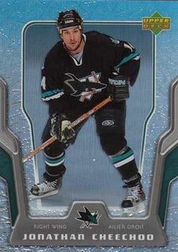 #12 Jonathan Cheechoo - San Jose Sharks - 2007-08 McDonald's Upper Deck Hockey