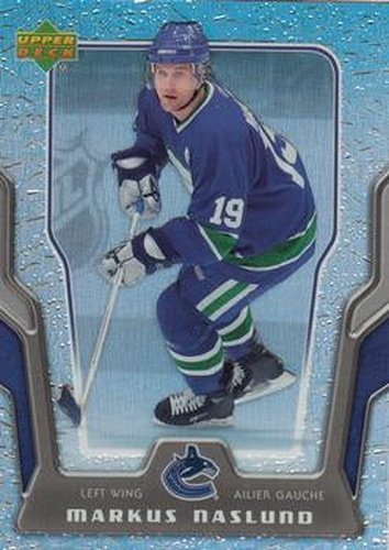#2 Markus Naslund - Vancouver Canucks - 2007-08 McDonald's Upper Deck Hockey
