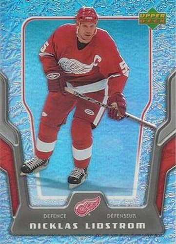 #35 Nicklas Lidstrom - Detroit Red Wings - 2007-08 McDonald's Upper Deck Hockey