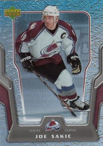 #40 Joe Sakic - Colorado Avalanche - 2007-08 McDonald's Upper Deck Hockey