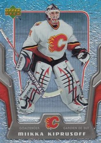 #44 Miikka Kiprusoff - Calgary Flames - 2007-08 McDonald's Upper Deck Hockey